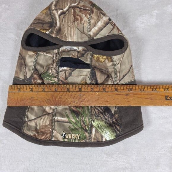 Realtree Scent IQ Camo Balaclava Hood Hat Fleece Hunting Cap Thinsulate 40 Gram - Picture 7 of 8